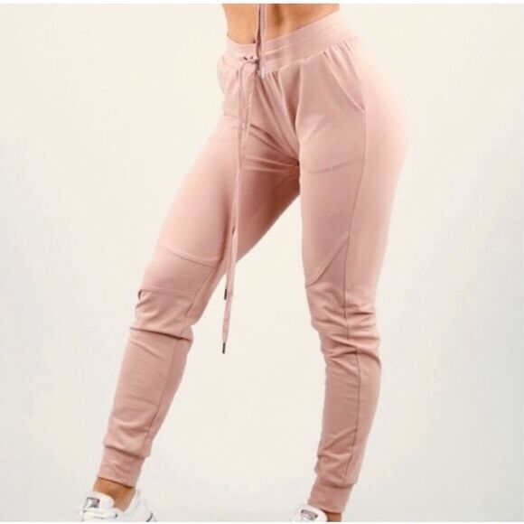 BuffBunny Jasmine Joggers in mauve peach women’s size S athletic pants - Picture 7 of 7